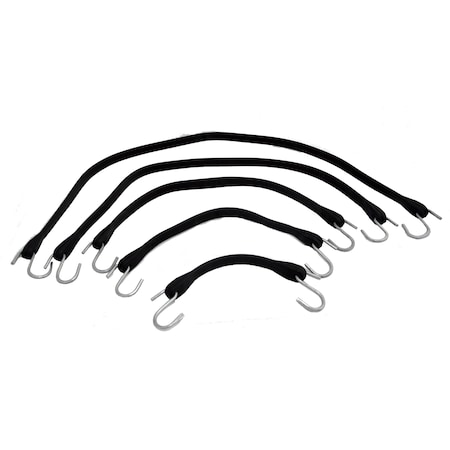 Frank Winne & Son 31in. Rubber Tarp Straps Barcoded/Crimped Hooks 79285BC